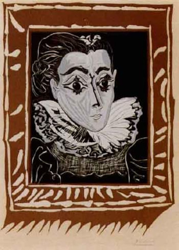 Dame a la collerette by Pablo Picasso