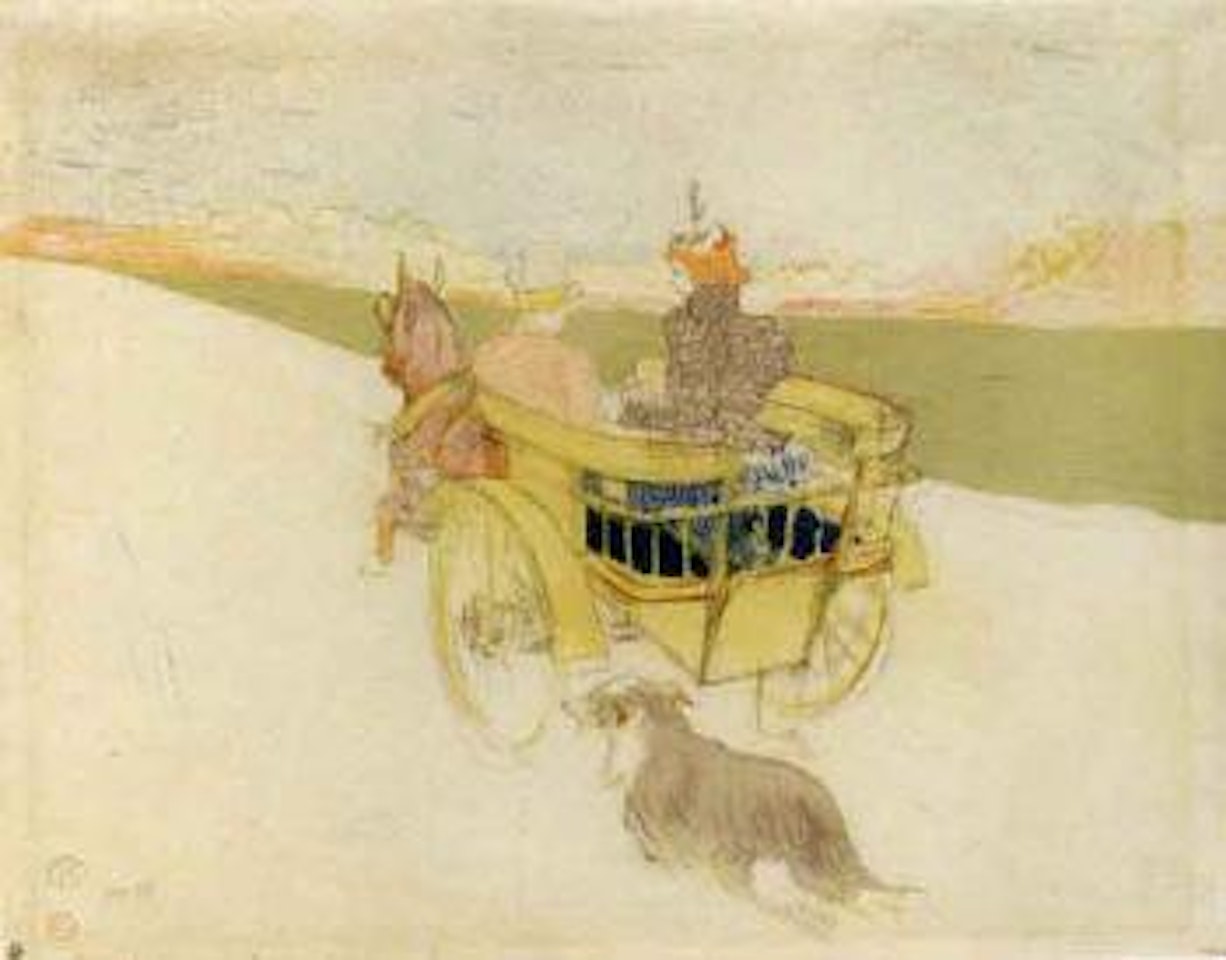 Partie de campagne by Henri de Toulouse-Lautrec