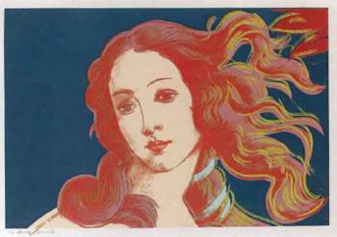 Details of Renaissance paintings by Andy Warhol