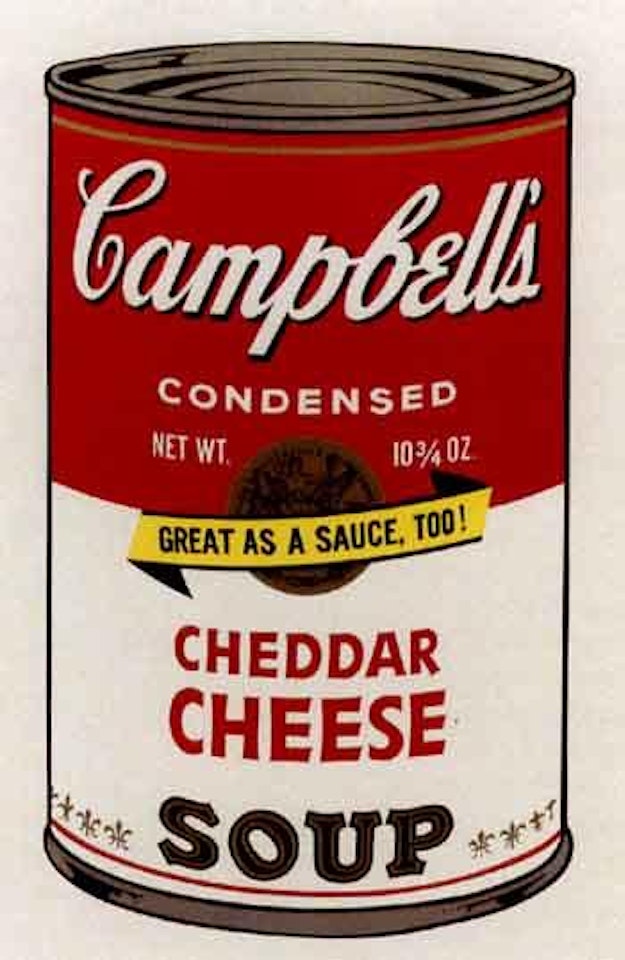 Cheddar cheese by Andy Warhol