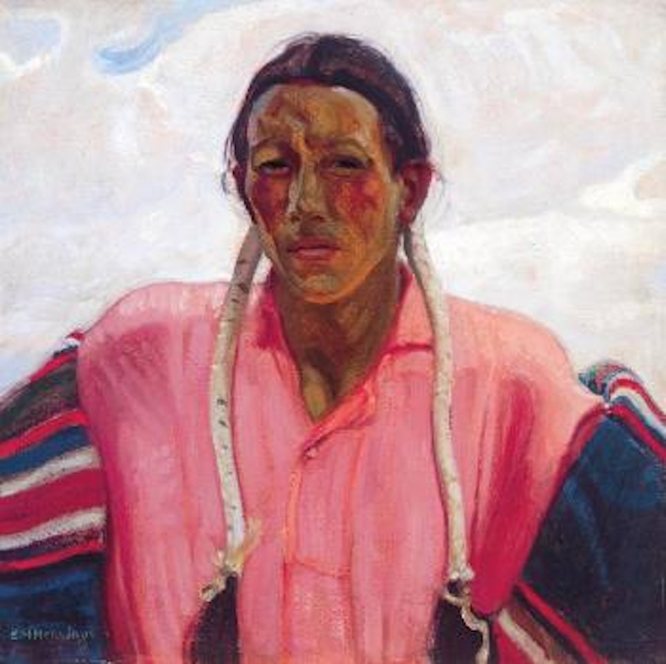 Indian man by Ernest Martin Hennings
