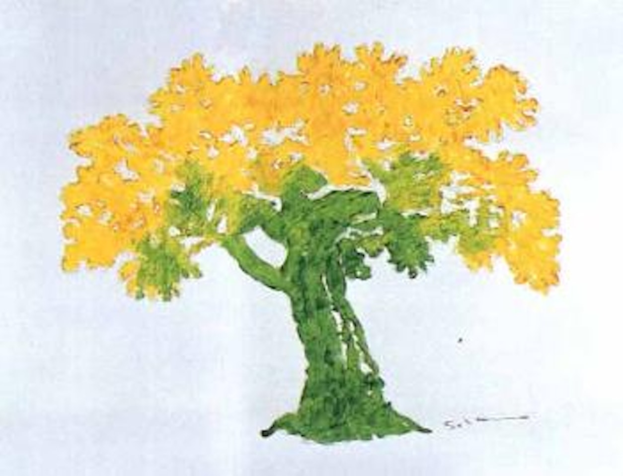 Tree by Mario Schifano