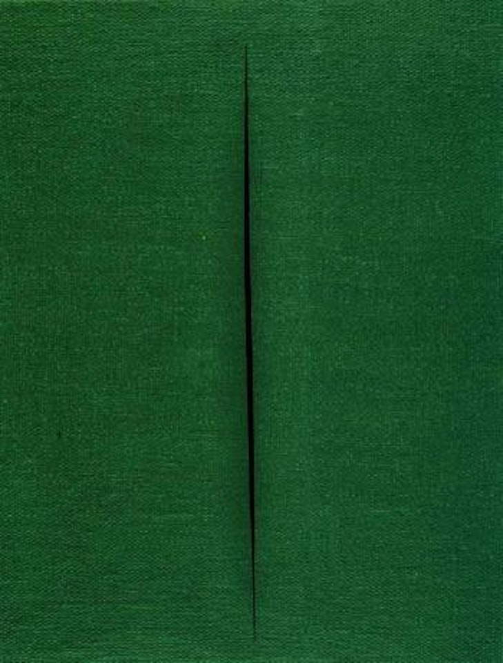 Spatial concept by Lucio Fontana