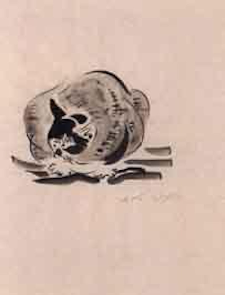 Chaton endormi by André Masson