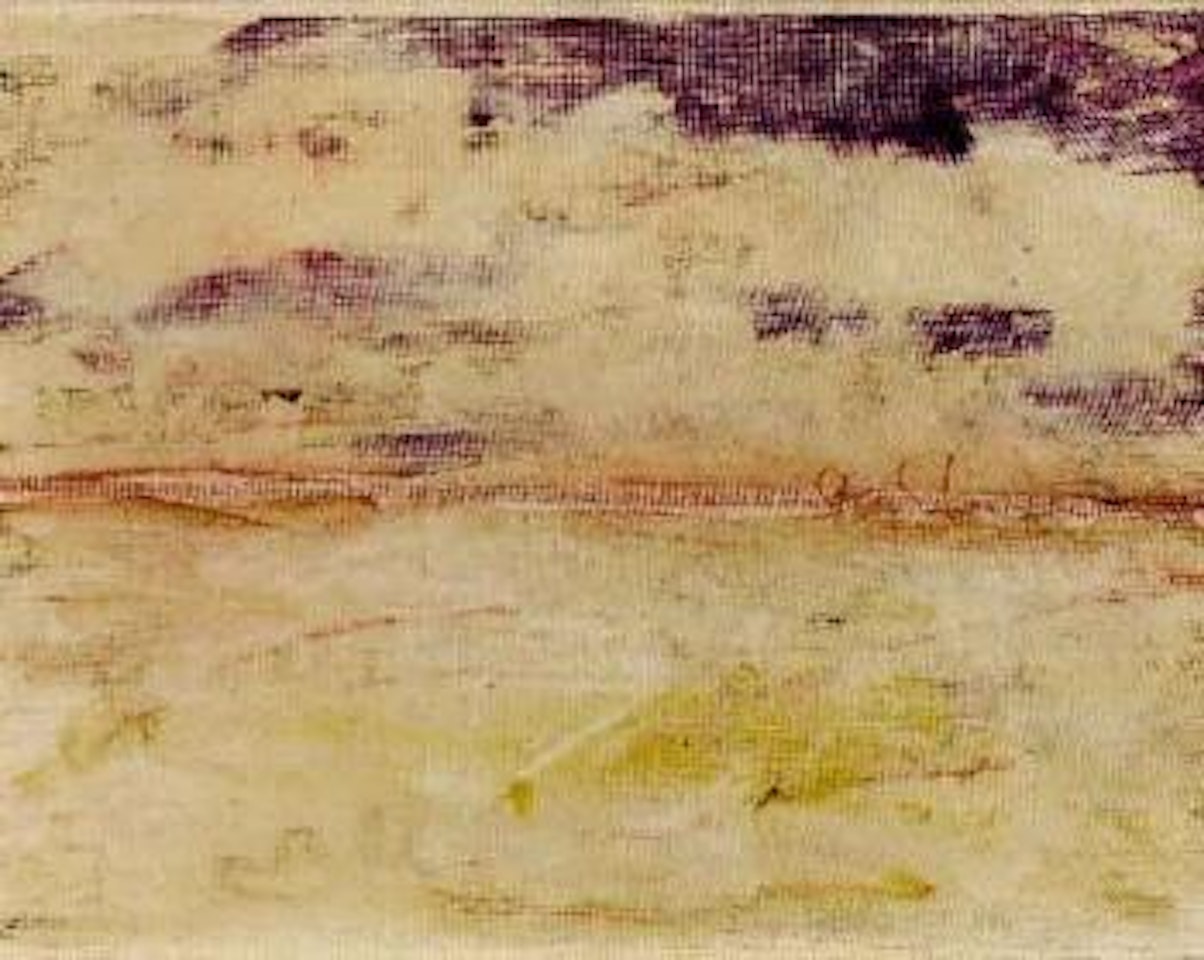 Anaemic landscape by Mario Schifano