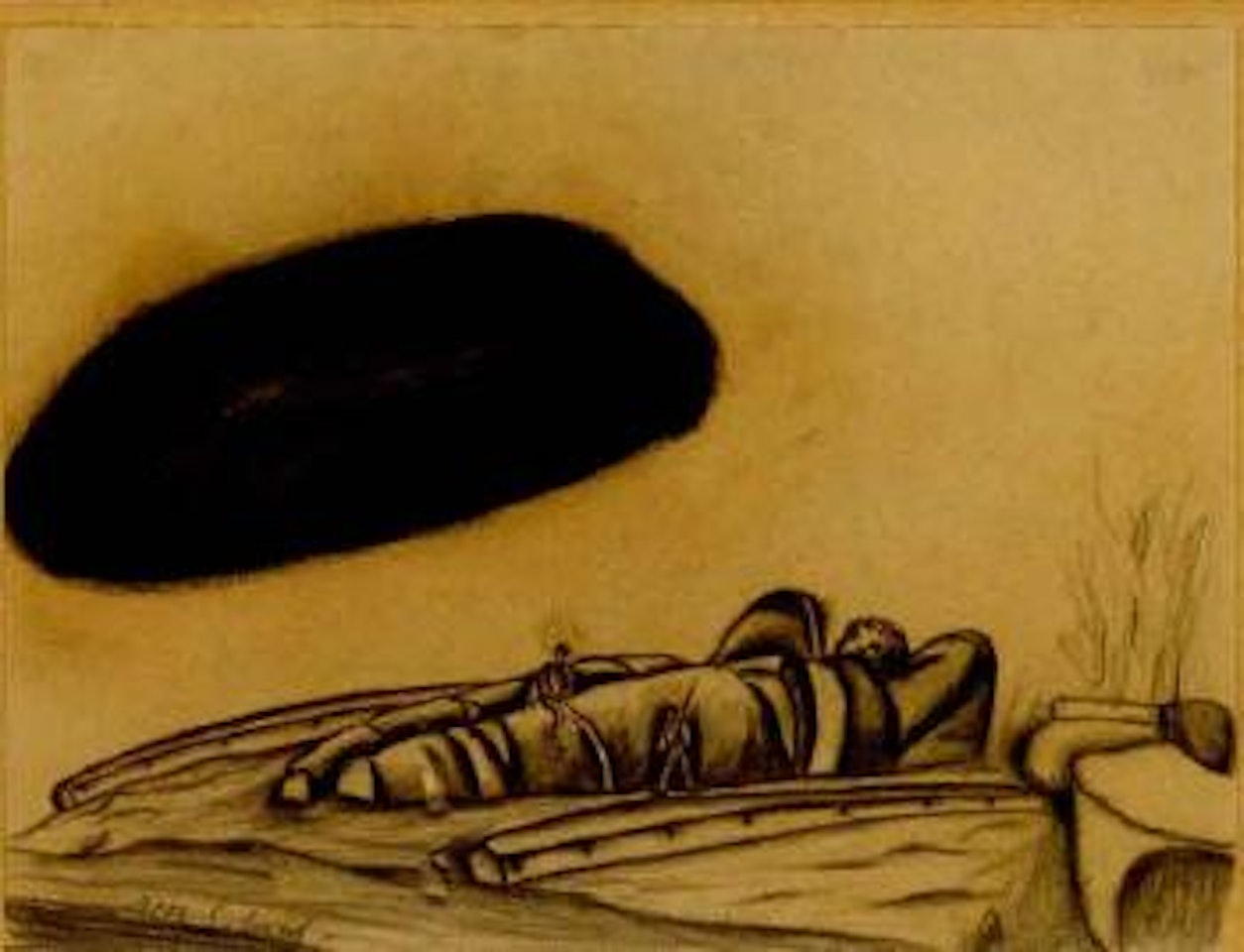 Shop owner's dream by Enzo Cucchi