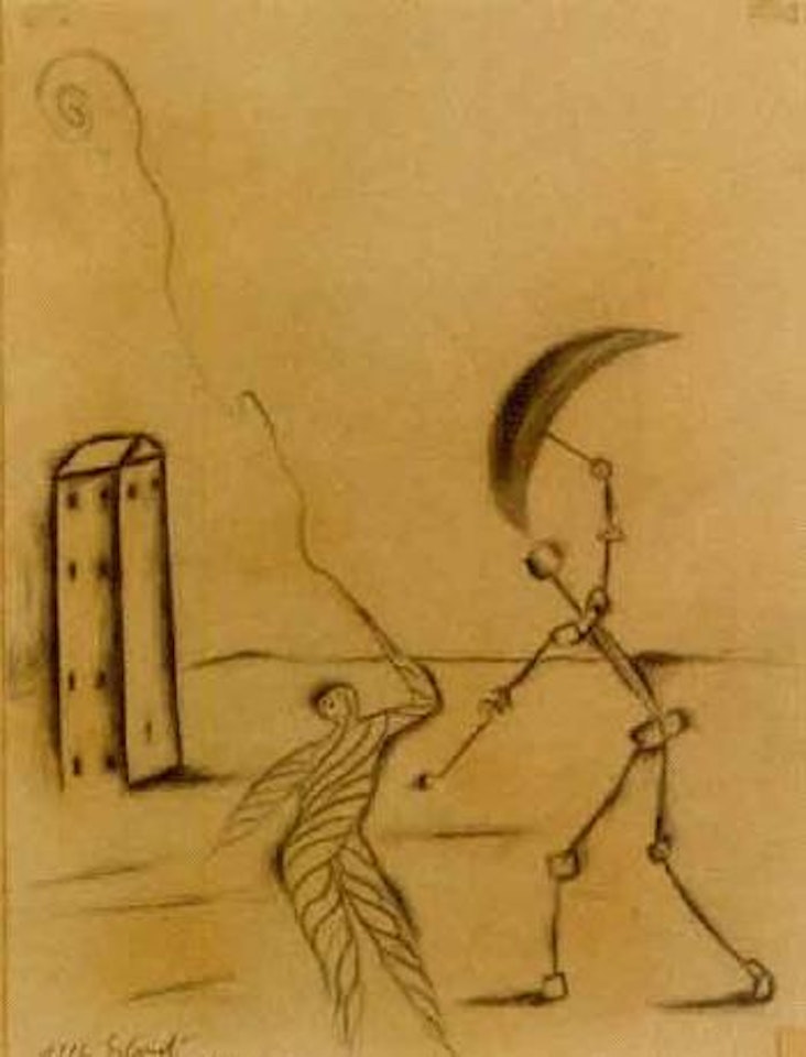 Can-can dancers by Enzo Cucchi