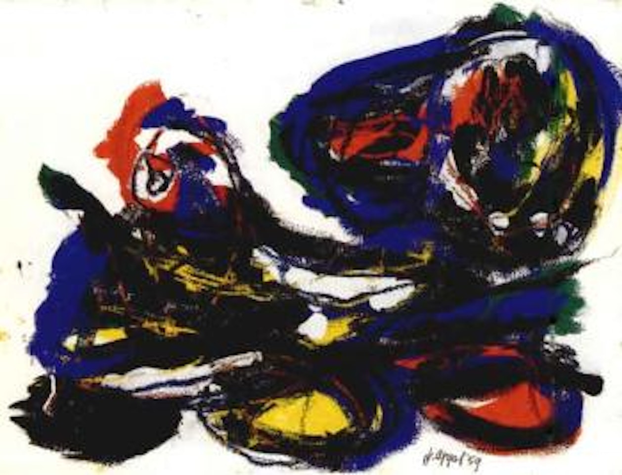 Untitled by Karel Appel