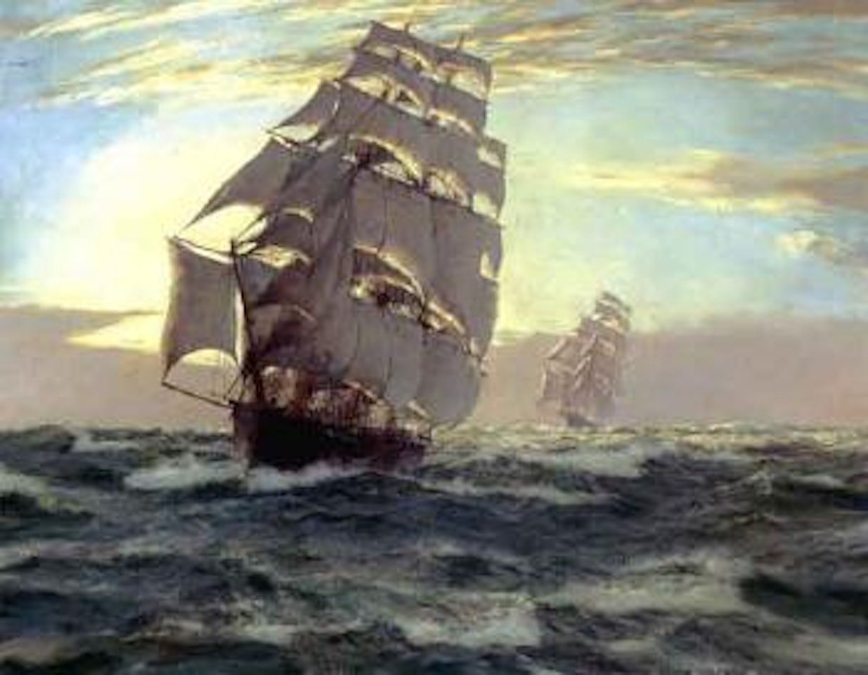 Flying Cloud by Montague Dawson