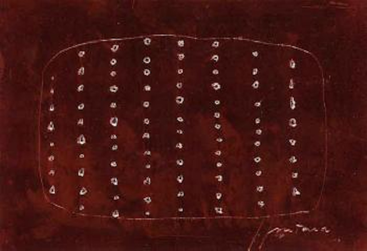 Concetto spaziale by Lucio Fontana