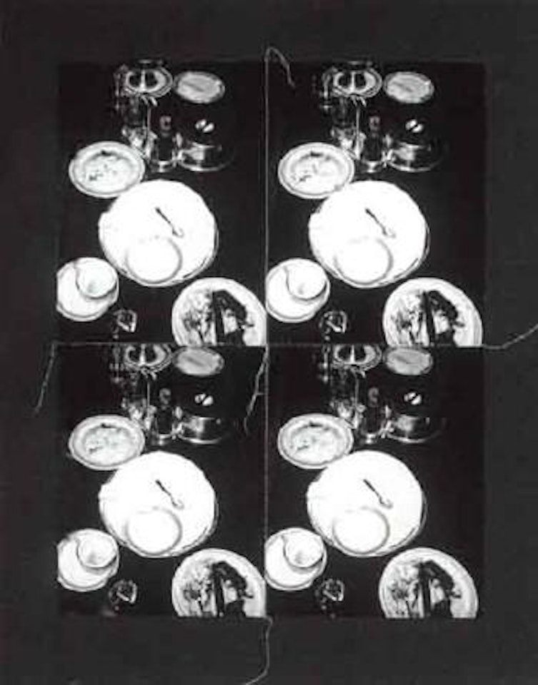 After the meal by Andy Warhol