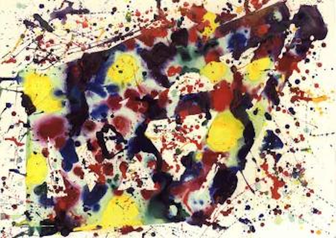 Untitled by Sam Francis