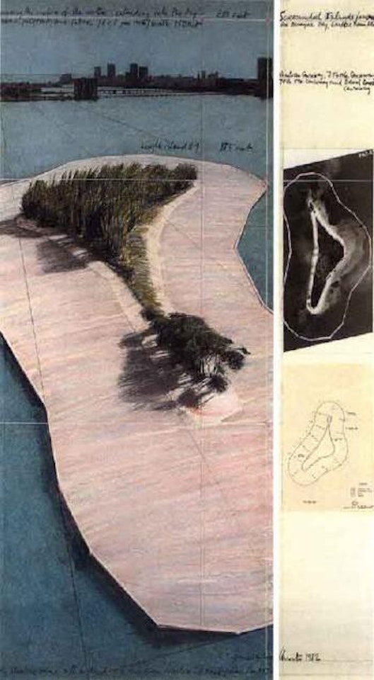 Surrounded islands - project for Biscayne Bay by Christo