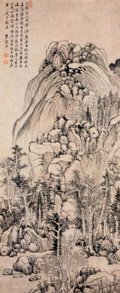 Landscape by Wang Yuanqi