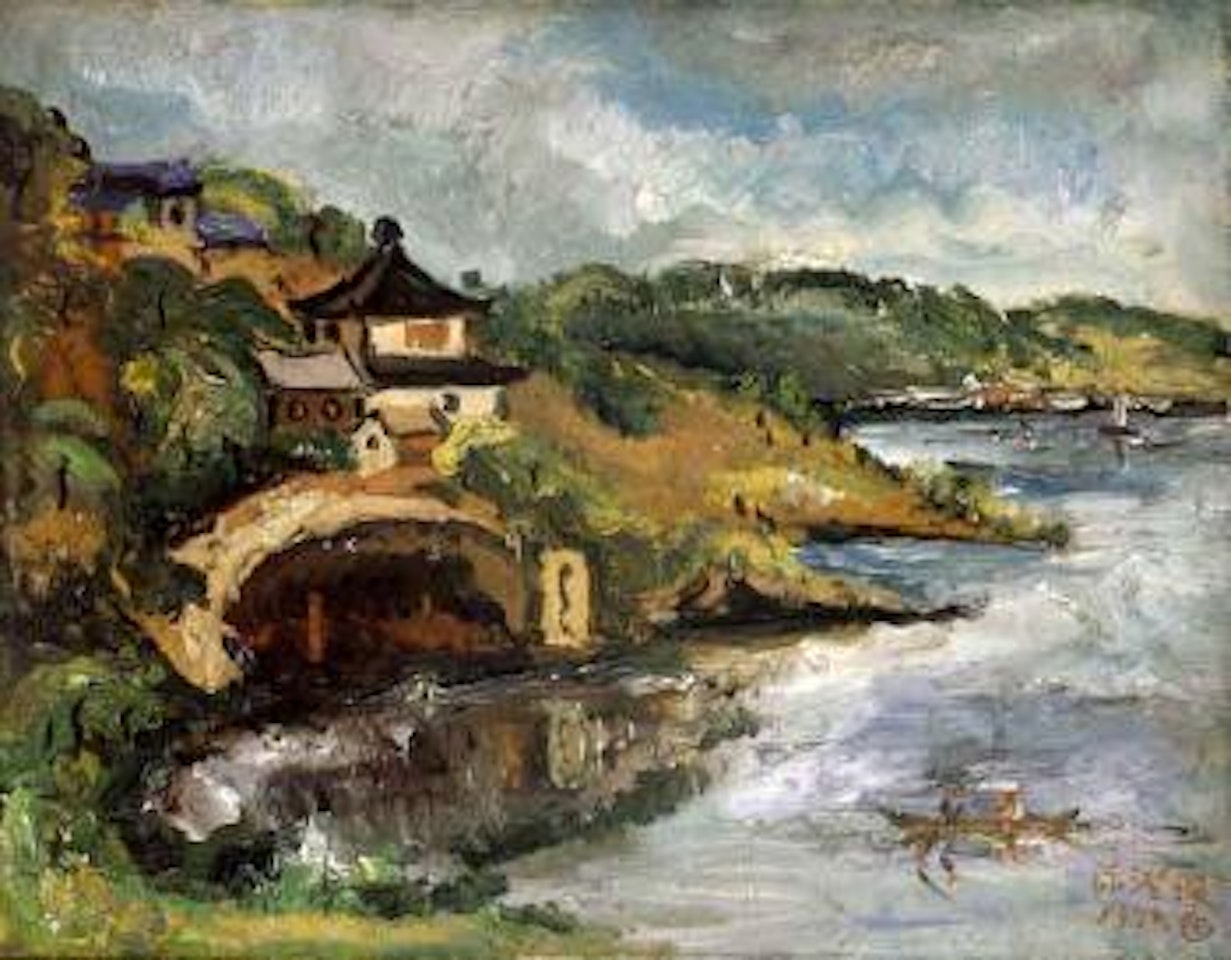 Scenery of Tai wu Fei Yun Ke by Chen Cheng-Po