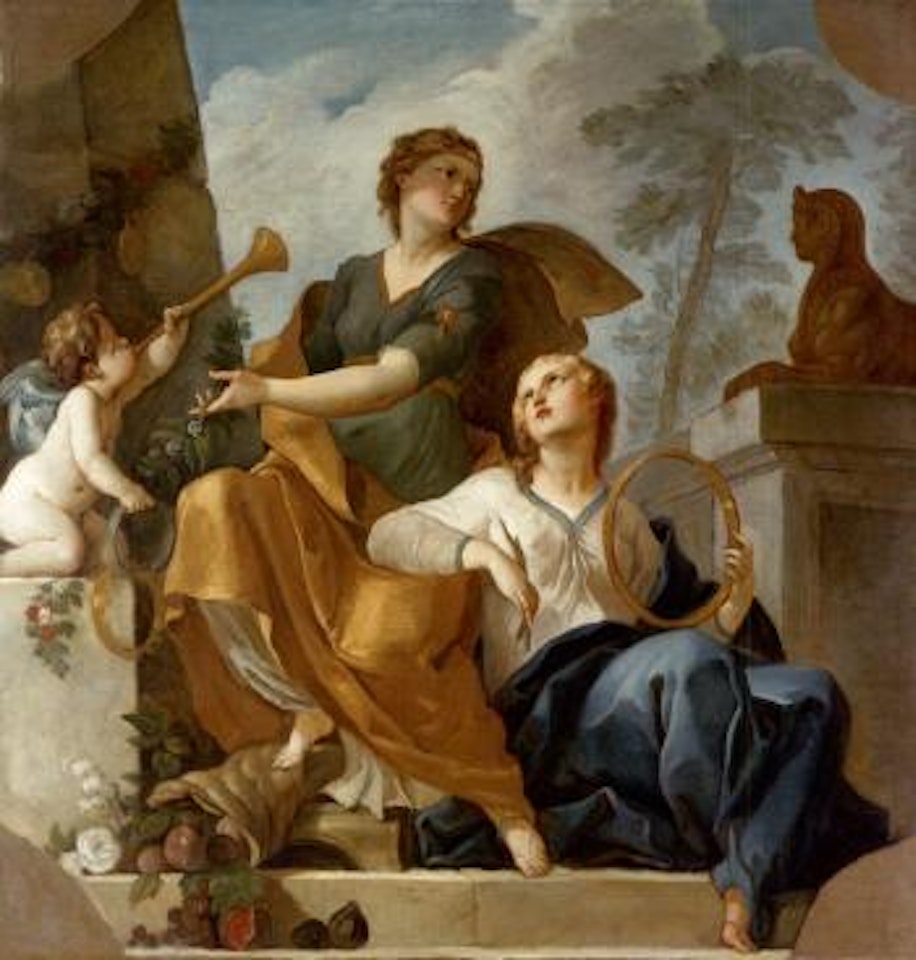 Allegory of the glory of a prince accompanied by Immortality by Charles-Joseph Natoire