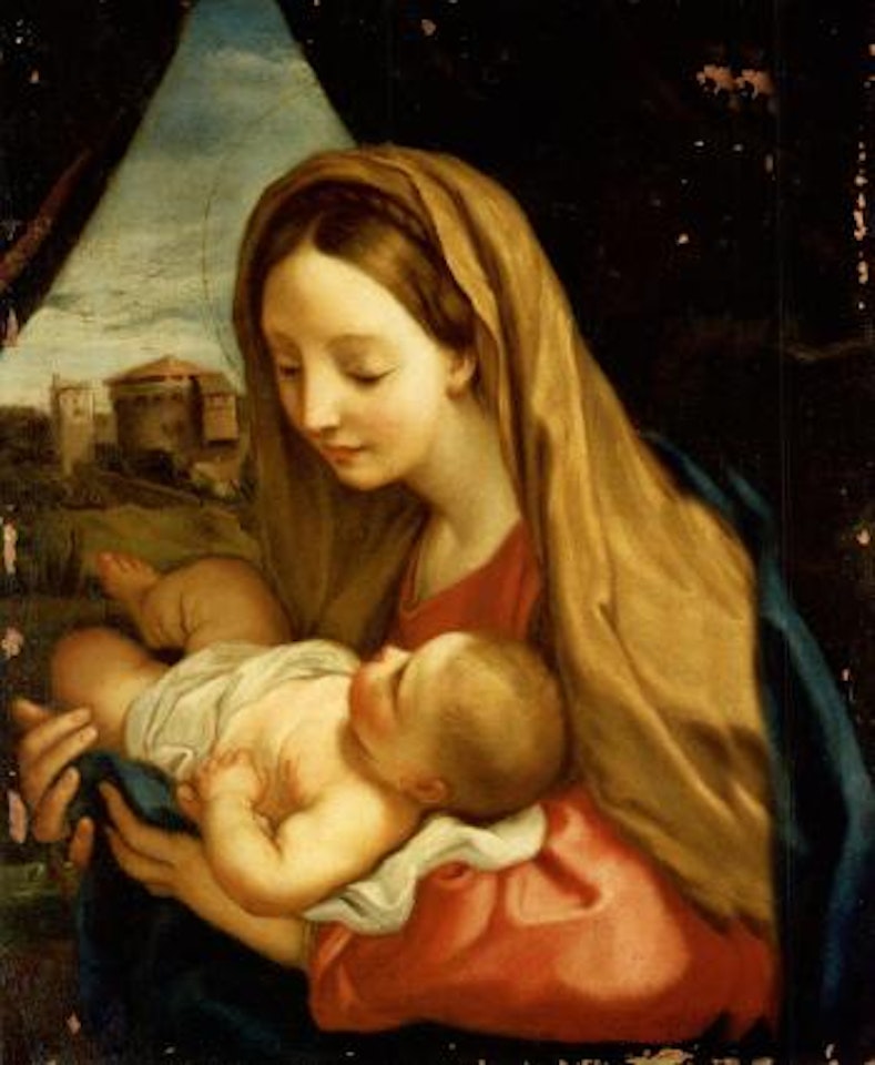 Madonna and Child by Attributed to Carlo Maratta