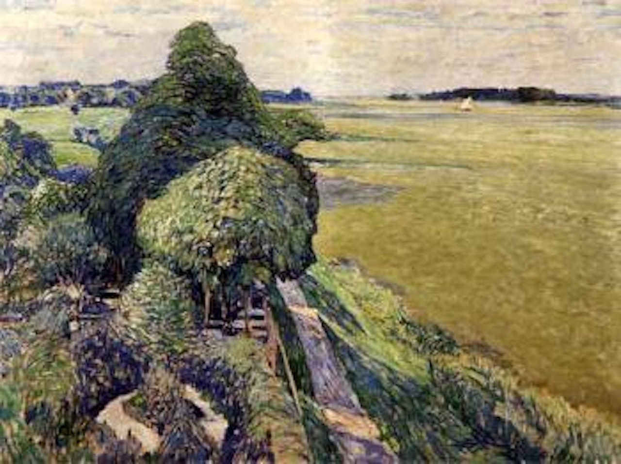 Lower Rhine by Max Clarenbach
