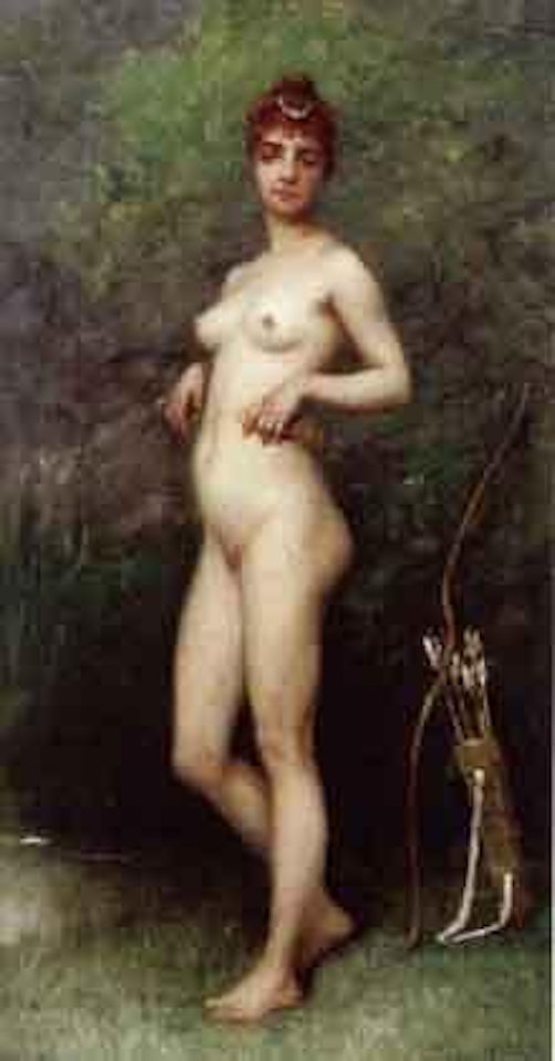 Diana chasseresse by Paul Désiré Trouillebert