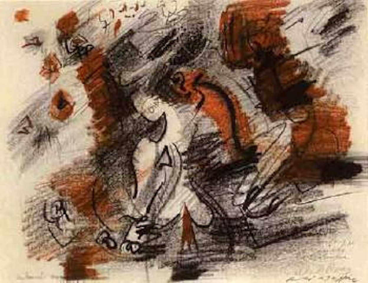 Gilles de Raies by André Masson