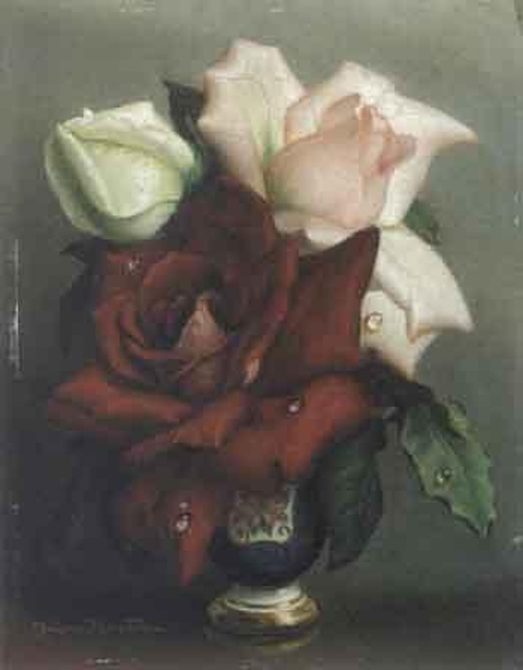 Still life of roses by Irene Klestova