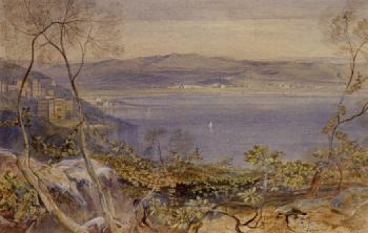 Bay of Spezia, Italy by Edward Lear