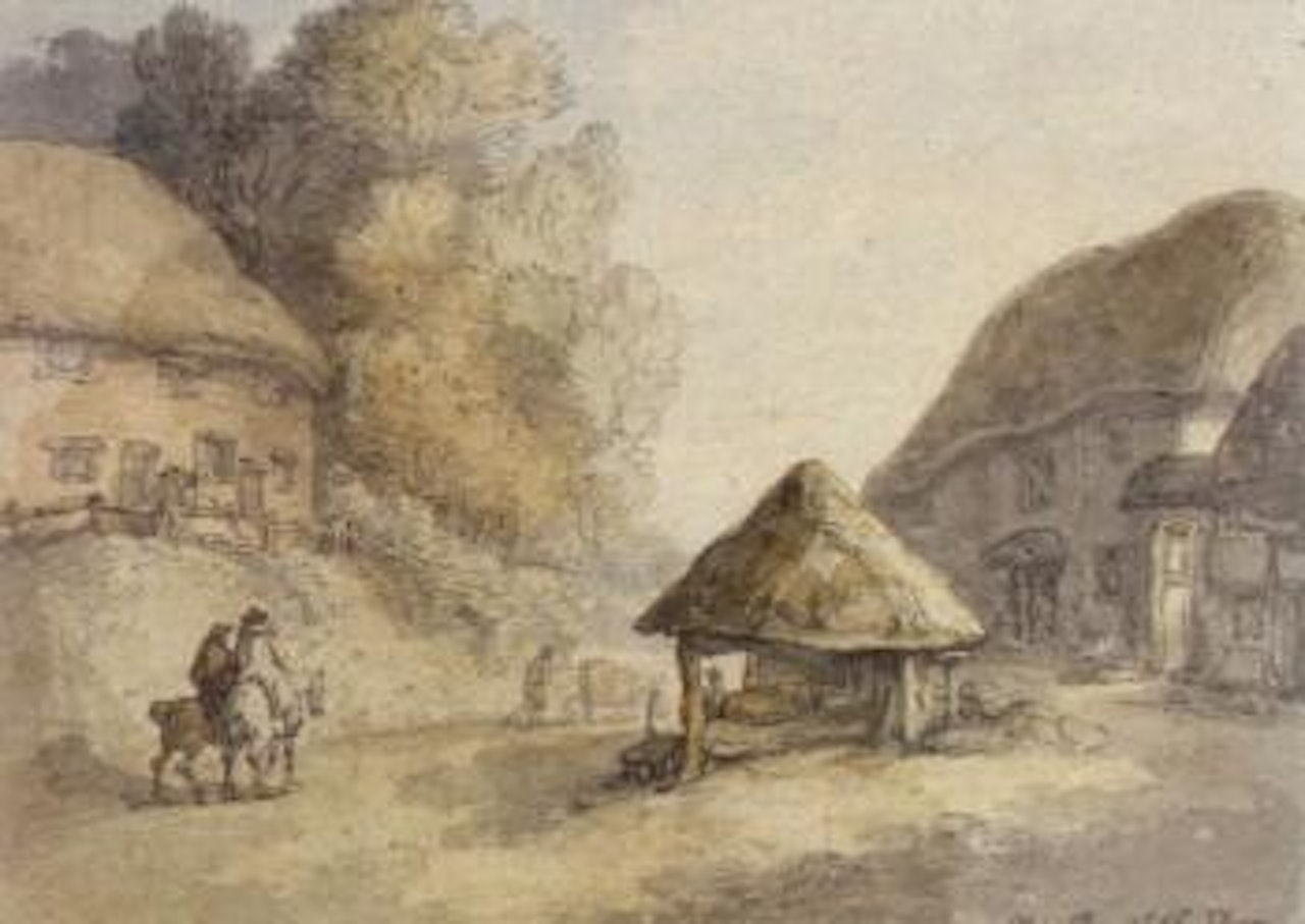 Near Barnstable, Devon by Thomas Rowlandson