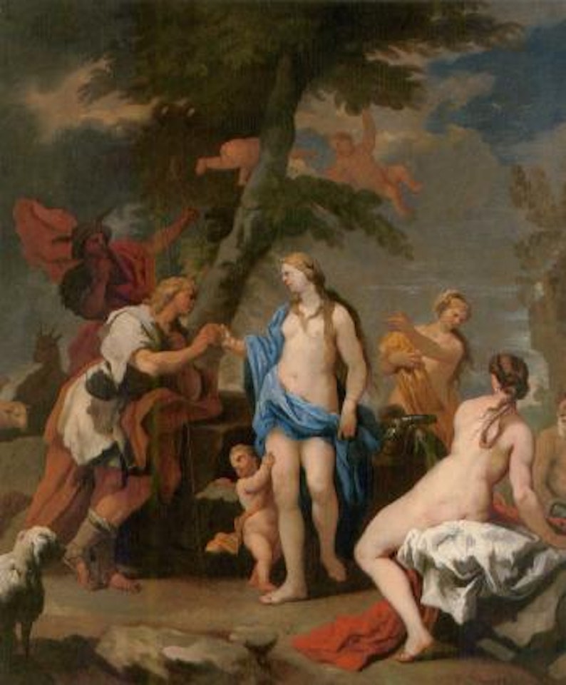 Judgement of Paris by Circle of Luca Giordano