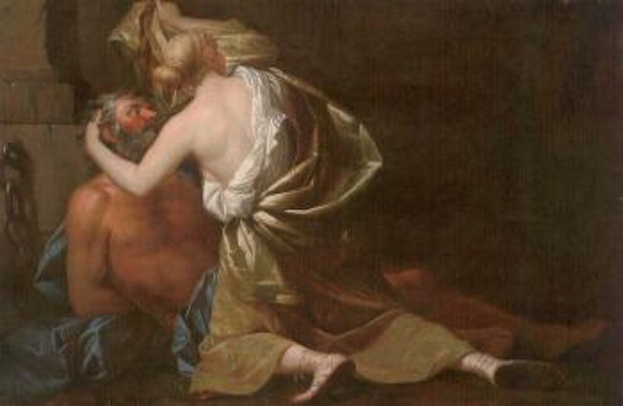 Roman charity by French School