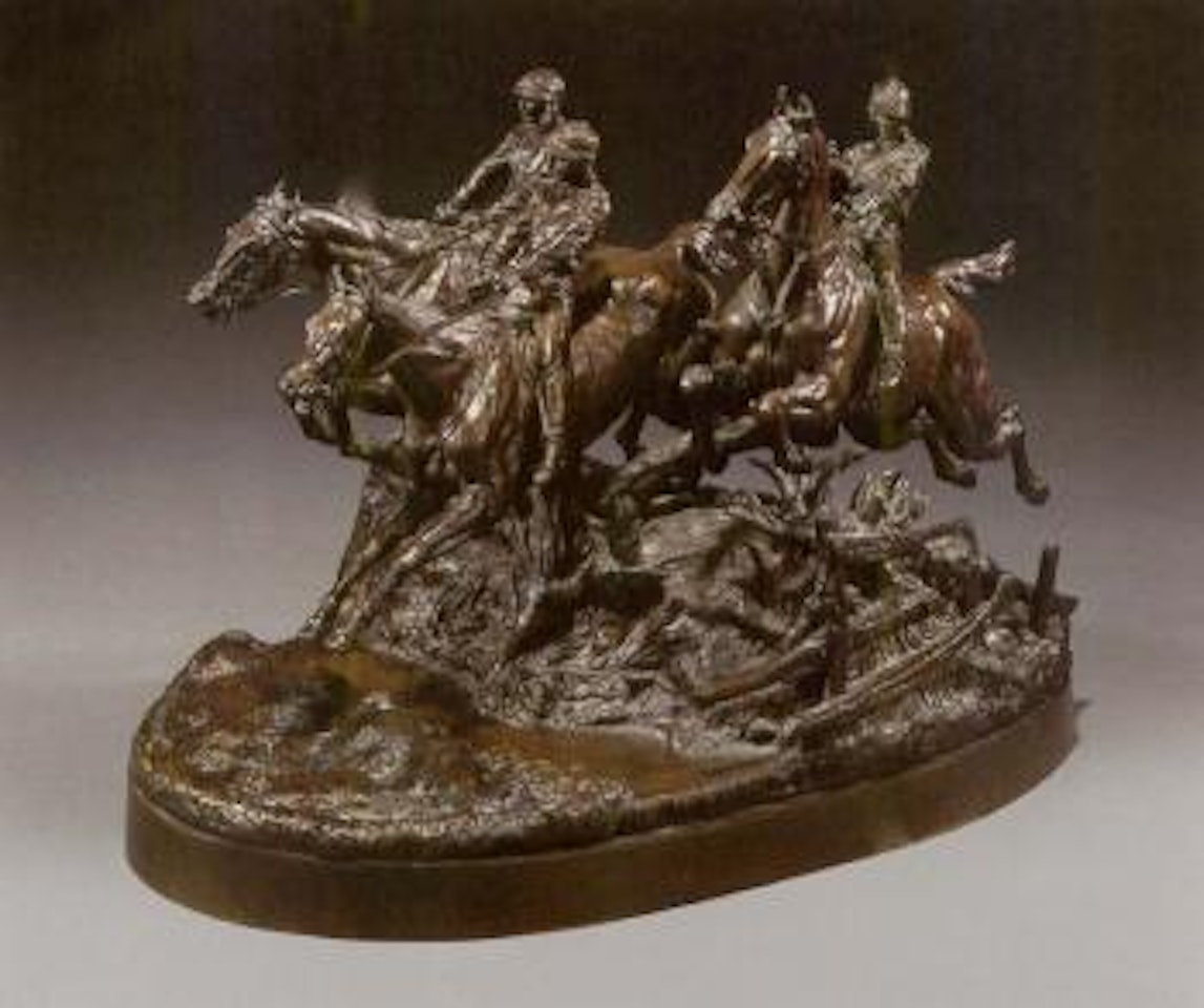 Steeplechase by Eugene Alexandrovic Lanceray