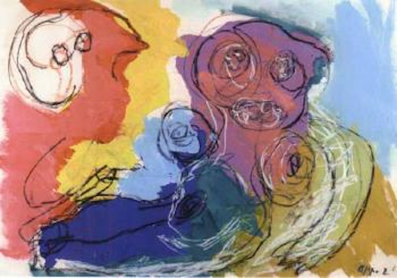 Personnages by Karel Appel