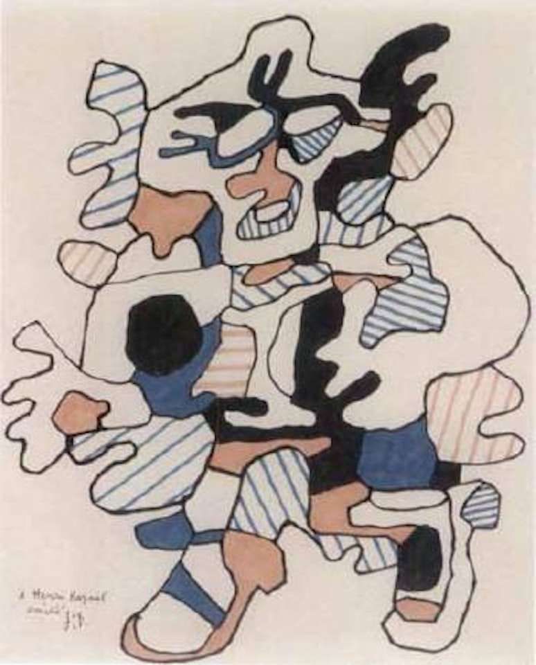 Personnage by Jean Dubuffet