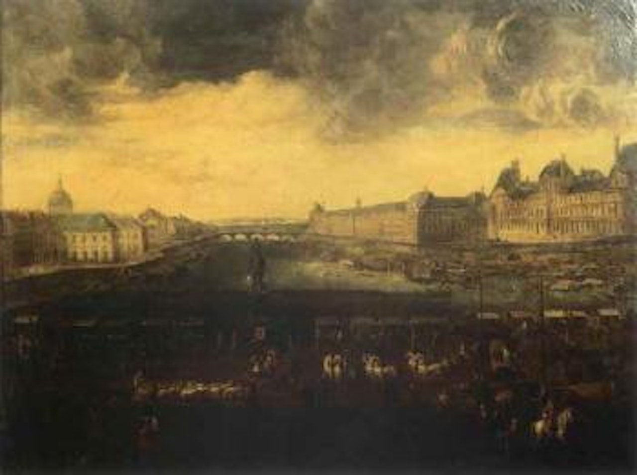 Pont-Neuf, Paris by French School