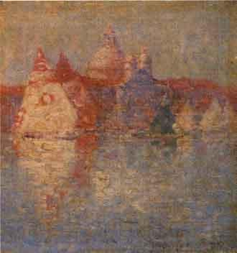 Bateaux devant la Salute by Ferdinand du Puigaudeau