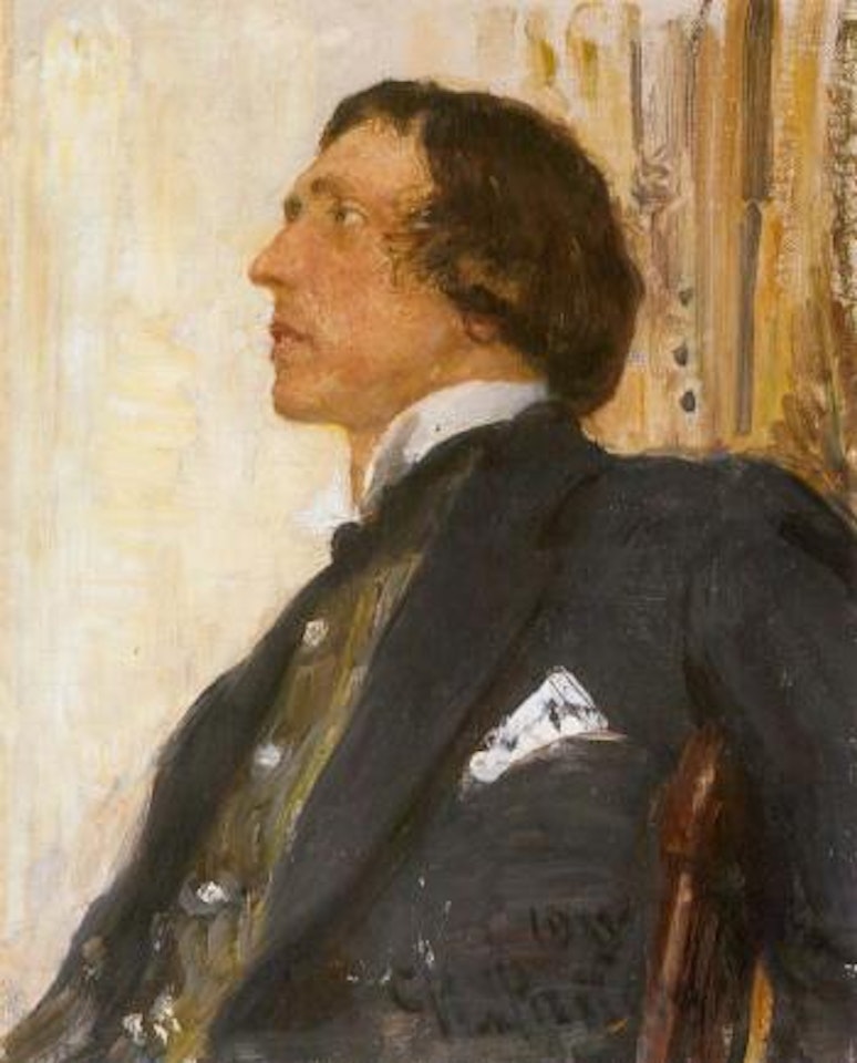 Portrait of Nikolai Evreinov by Ilya Yefimovich Repin