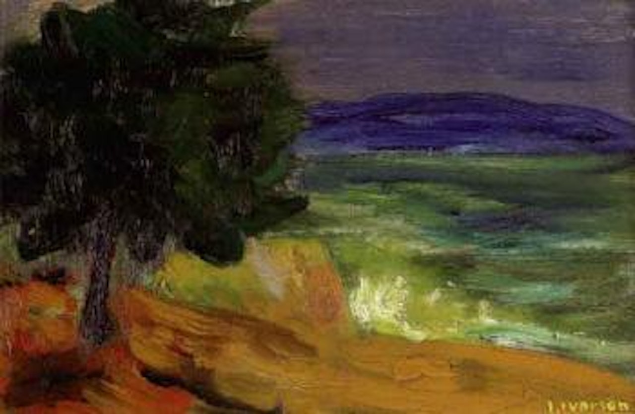 Summer evening by the sea by Ivan Ivarson