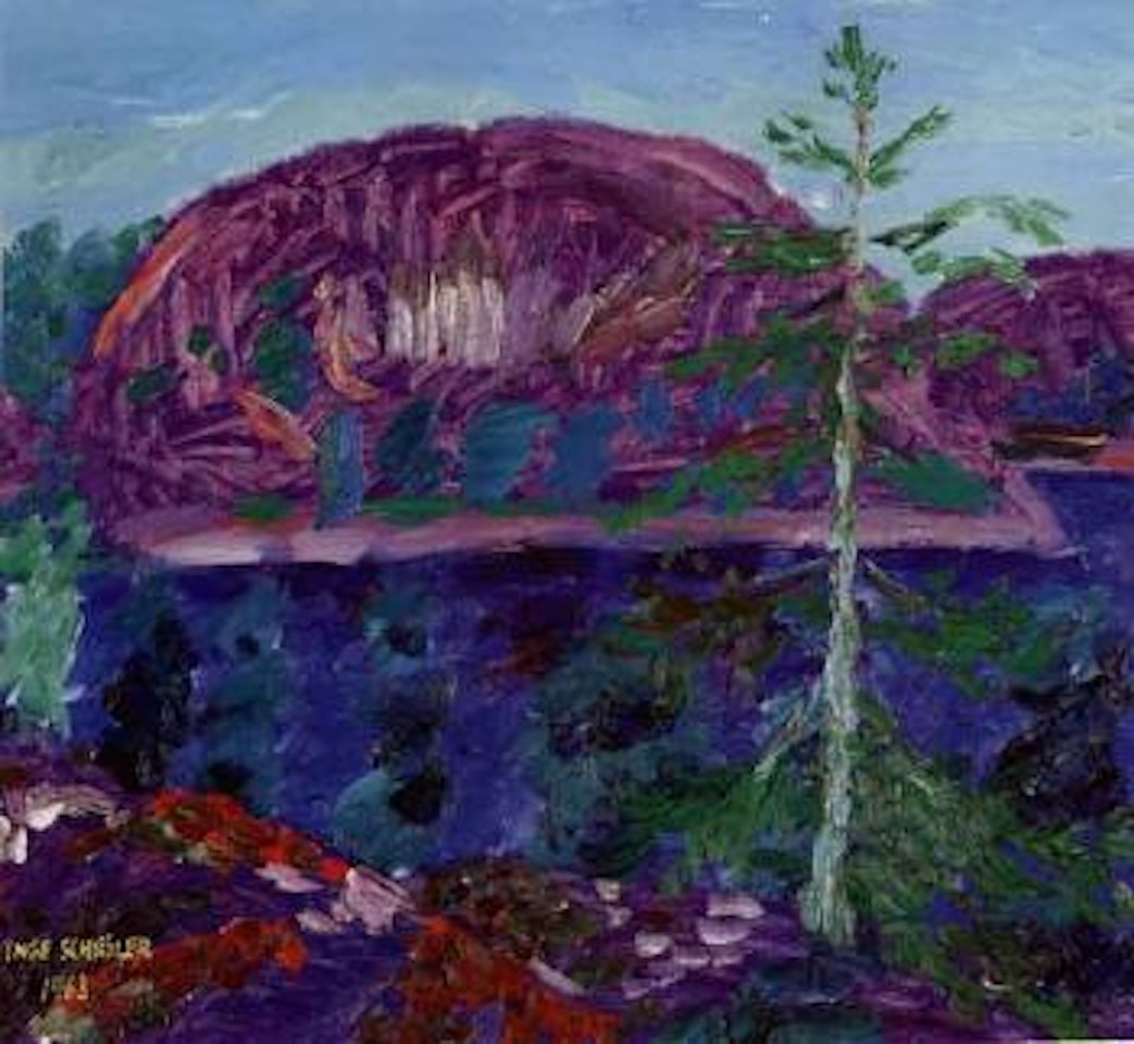The pine tree by Inge Schiöler