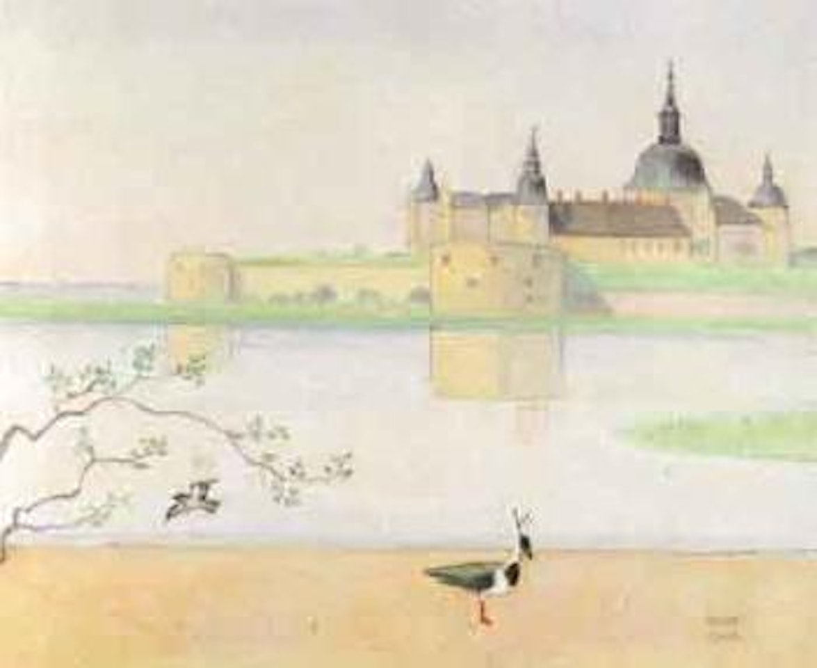 Kalmar Palace in spring by Einar Jolin