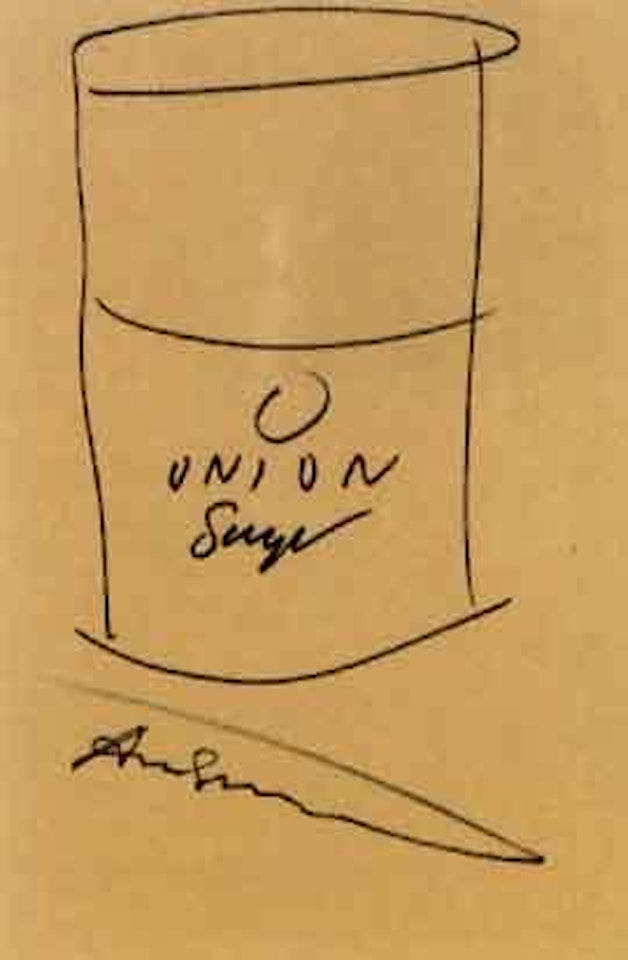 Onion soup by Andy Warhol