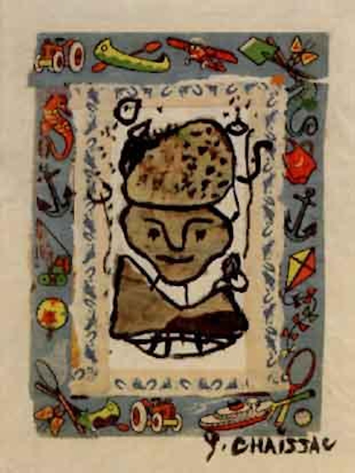 Personage by Gaston Chaissac