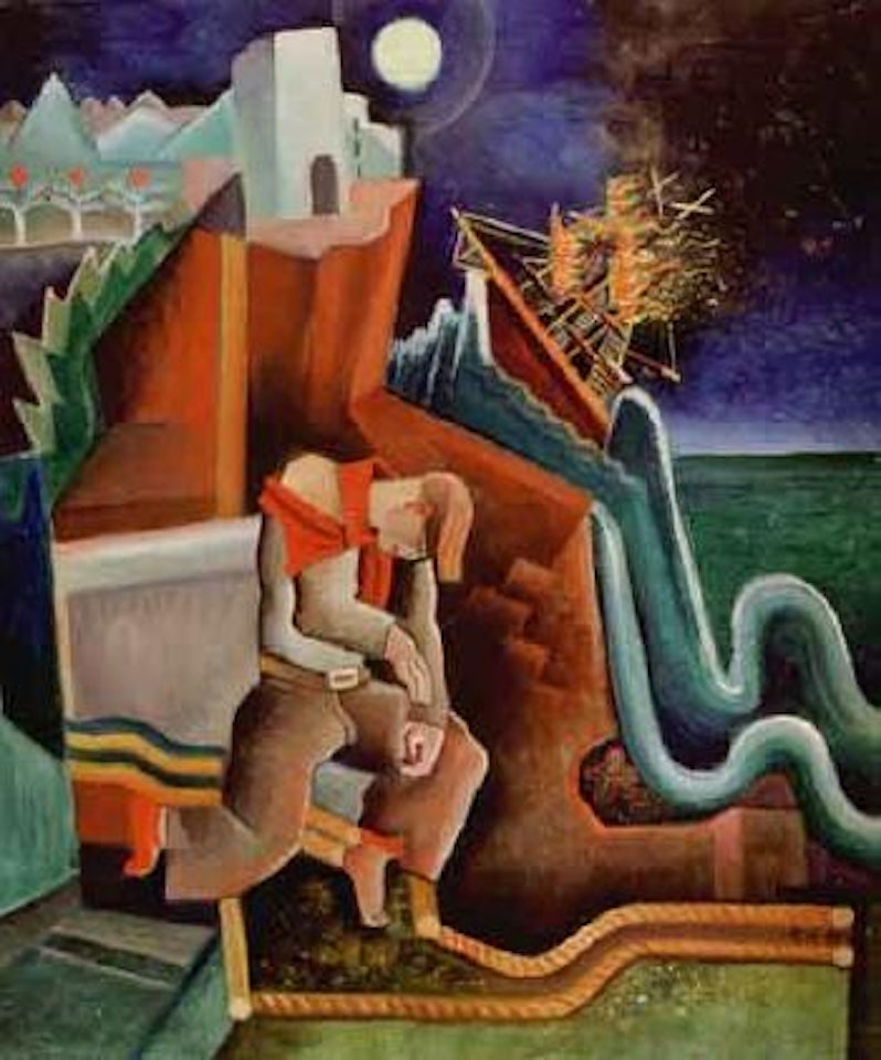 Le naufrage by Gosta Adrian-Nilsson