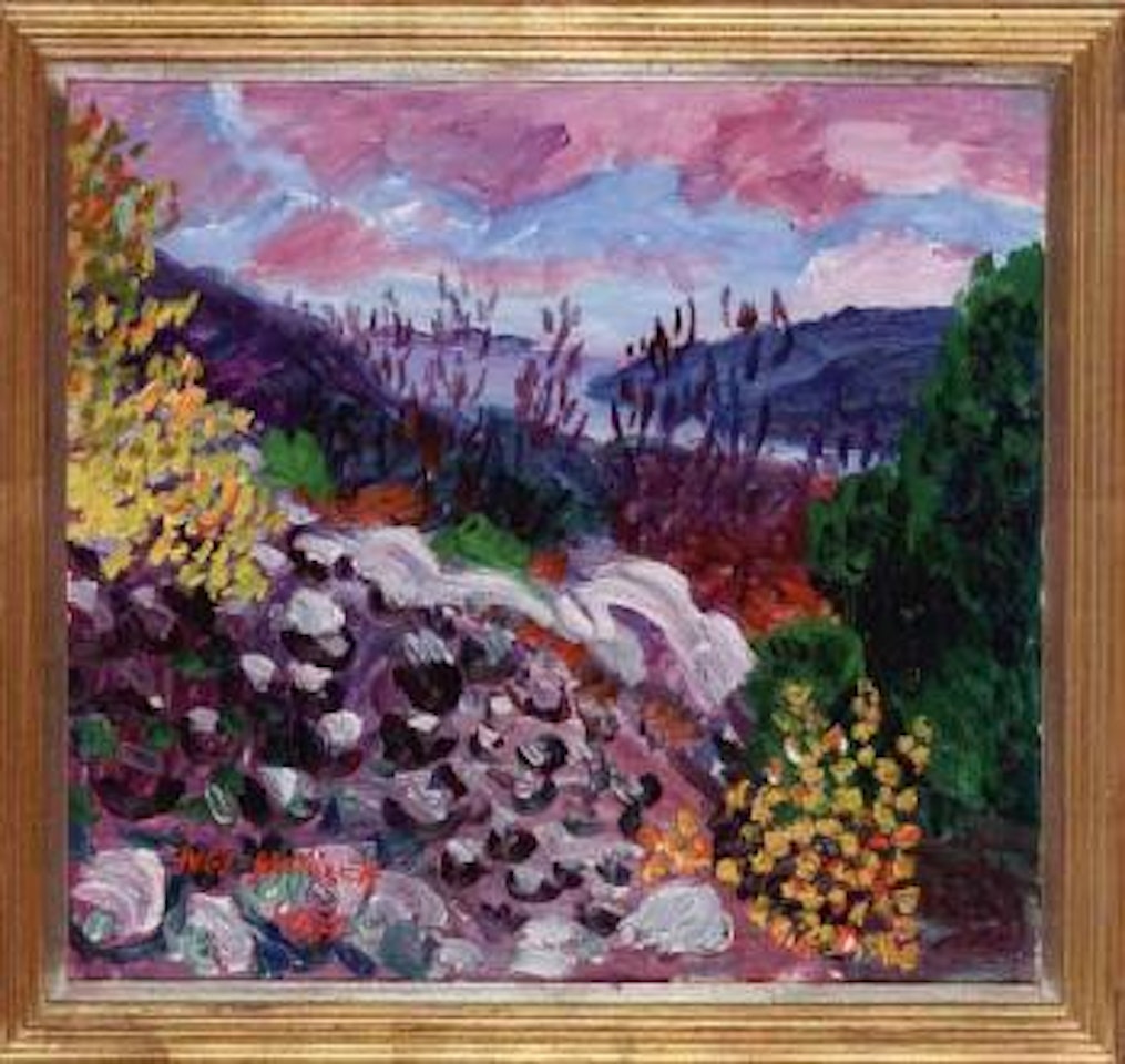 Landscape from Koster fjord by Inge Schiöler