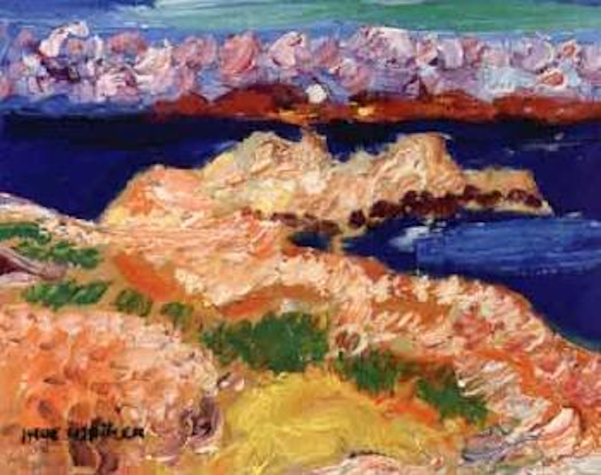 Landscape from Koster by Inge Schiöler