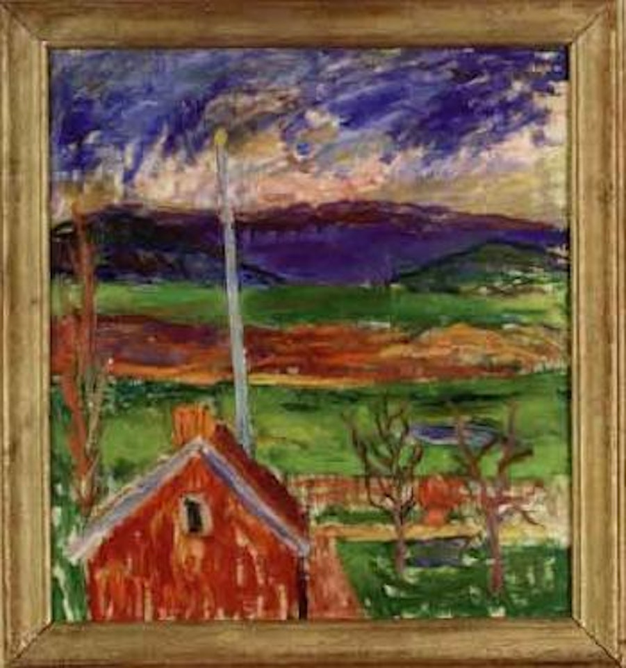 The cabin in the garden by Ivan Ivarson