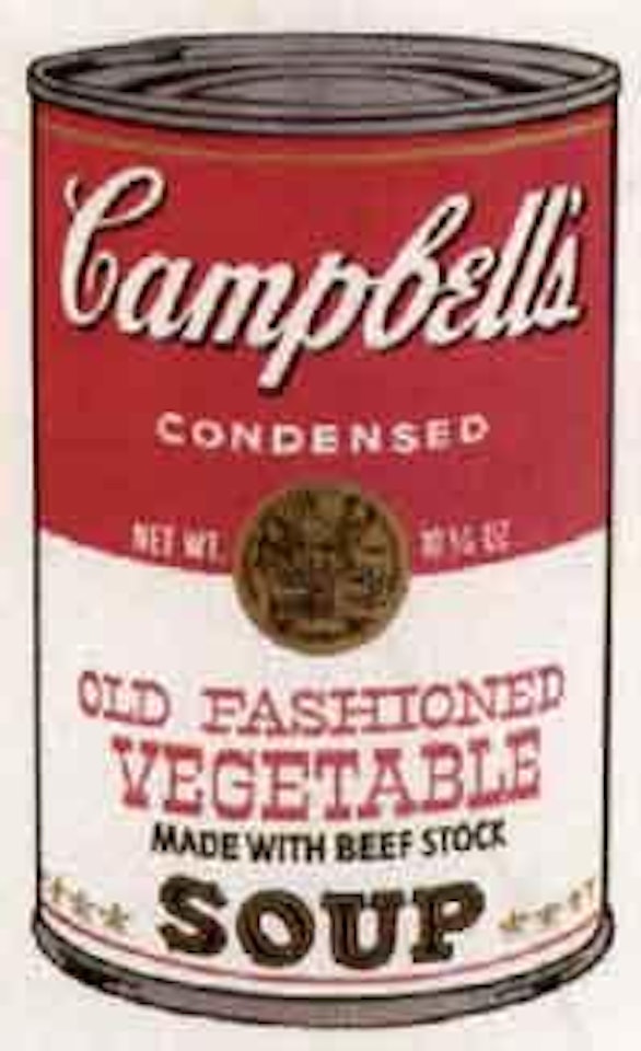 Old fashioned vegetable soup by Andy Warhol