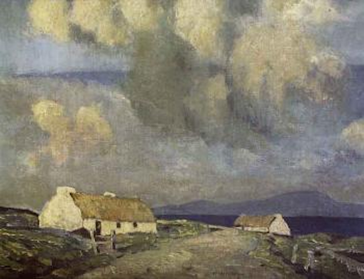 Connemara landscape by Paul Henry