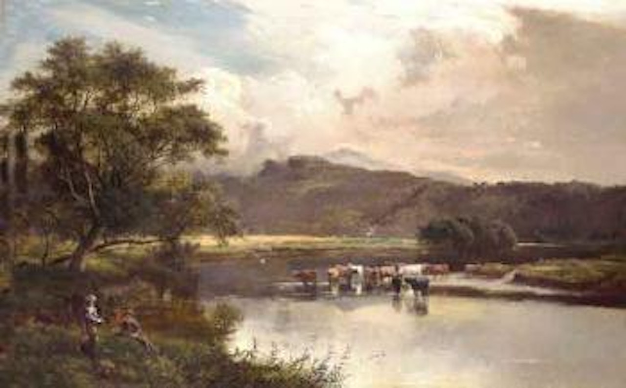 Harvest time by Sidney Richard Percy