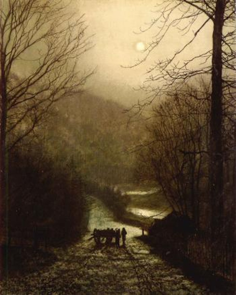 Forge Valley, near Scarborough by John Atkinson Grimshaw