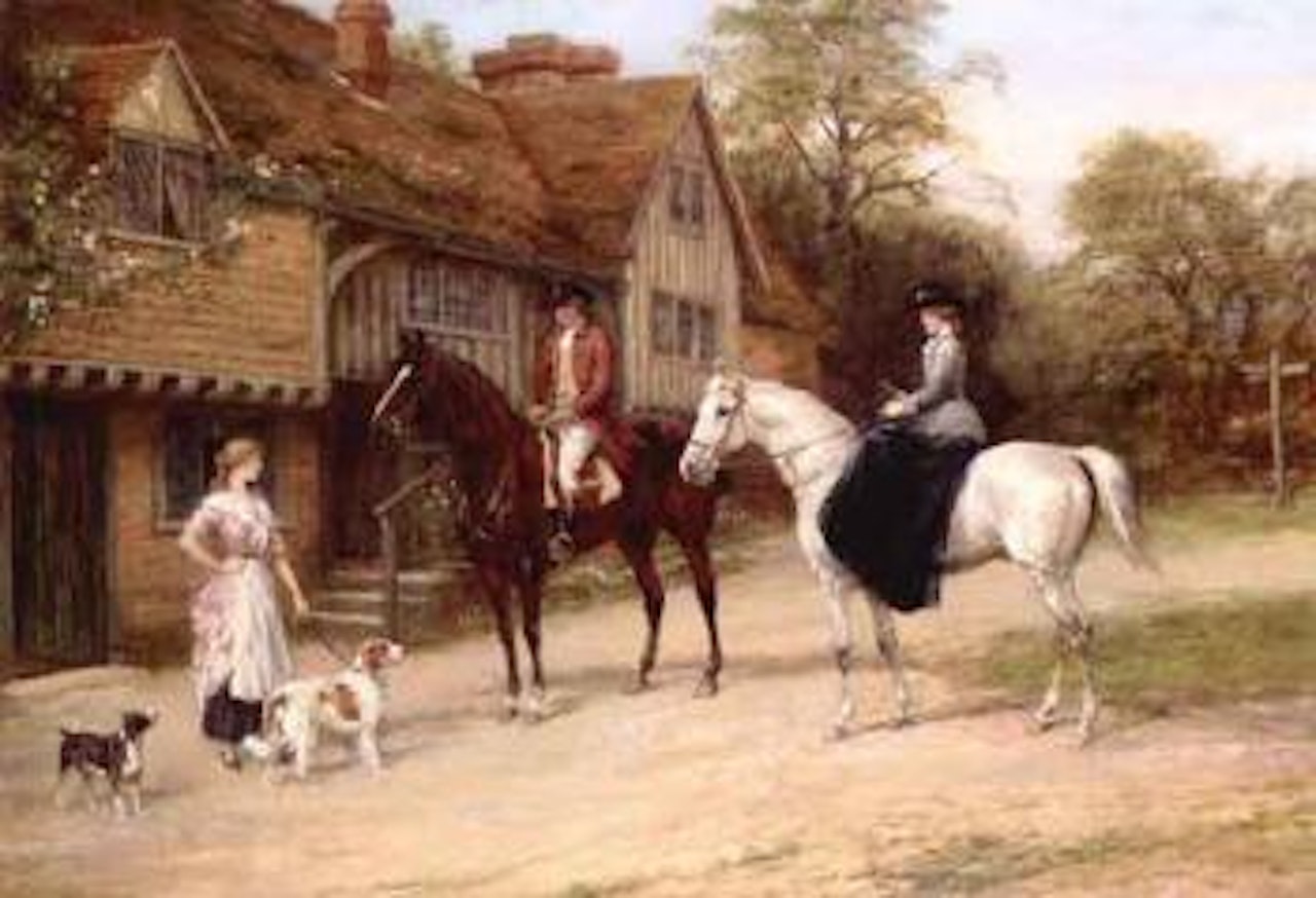 The gamekeeper's daughter by Heywood Hardy