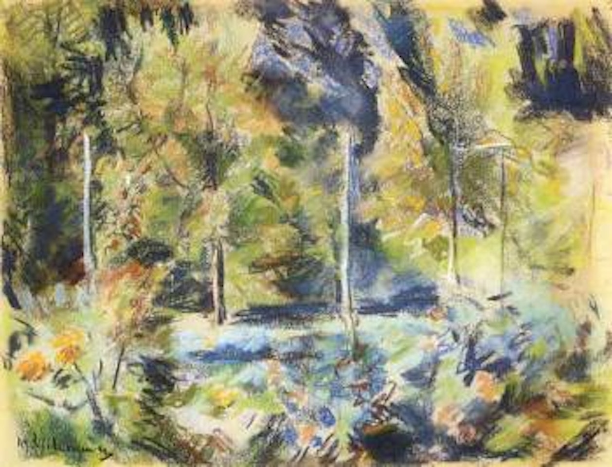 Wannsee Garden by Max Liebermann